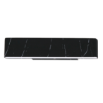 Sieninis šviestuvas PIERCE BLACK 12W LED