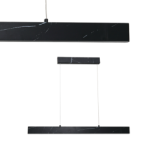 Pakabinamas šviestuvas PIERCE BLACK 18W LED
