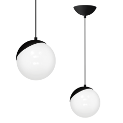 Pakabinamas šviestuvas SFERA BLACK 1xE27 60W