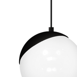 Pakabinamas šviestuvas SFERA BLACK 1xE27 60W
