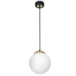 Pakabinamas šviestuvas SPARTA BLACK / GOLD 1xE27