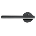 Sieninis šviestuvas SYDNEY 6W LED BLACK lewy