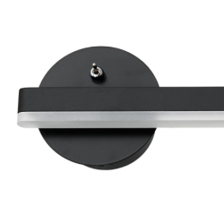 Sieninis šviestuvas SYDNEY 6W LED BLACK prawy