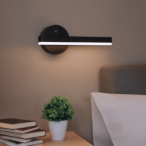 Sieninis šviestuvas SYDNEY 6W LED BLACK prawy