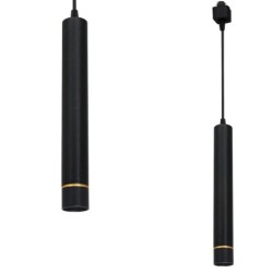 Pakabinamas šviestuvas į bėgelį BlACK/GOLD 3W LED