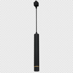 Pakabinamas šviestuvas į bėgelį BlACK/GOLD 3W LED