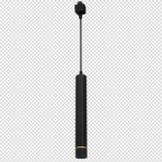 Pakabinamas šviestuvas į bėgelį BlACK/GOLD 3W LED