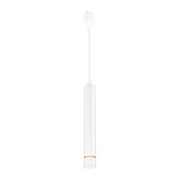 Pakabinamas šviestuvas į bėgelį WHITE/GOLD 3W LED