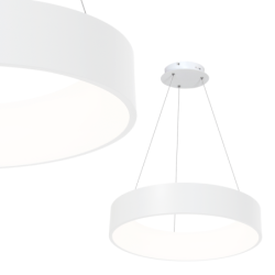 Pakabinamas šviestuvas OHIO WHITE 24W LED