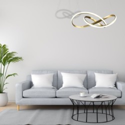 Pakabinamas šviestuvas CAPPIO GOLD 36W LED