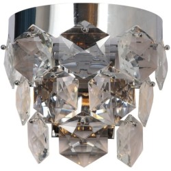 Sieninis šviestuvas GRACE CHROME 2xE14