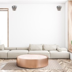 Sieninis šviestuvas GRACE CHROME 2xE14