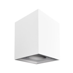 Paviršinio montavimo lubinis šviestuvas BIM Spot Square White