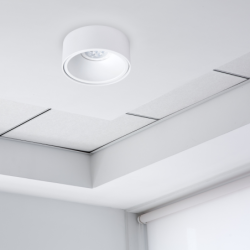 Įmontuojamas lemputės laikiklis Bali Round White