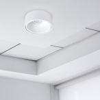 Įmontuojamas lemputės laikiklis Bali Round White