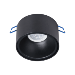 Įmontuojamas lemputės laikiklis Bali Round Black