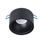 Įmontuojamas lemputės laikiklis Bali Round Black