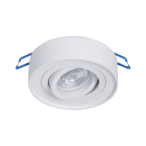 Įmontuojamas lemputės laikiklis Nusa Round White