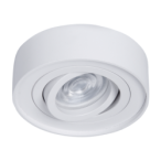 Įmontuojamas lemputės laikiklis Nusa Round White
