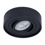 Įmontuojamas lemputės laikiklis Nusa Round Black