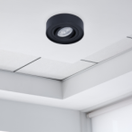 Įmontuojamas lemputės laikiklis Nusa Round Black