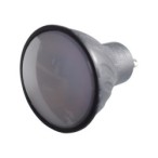 10x Juoda LED lemputė LED 6W GU10. Spalva: Šilta balta