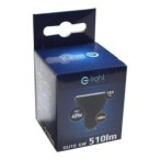 10x Juoda LED lemputė LED 6W GU10. Spalva: Šilta balta