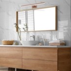 Sieninis šviestuvas SHINE ROSE GOLD 60cm 13,8W LED