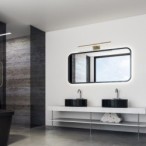 Sieninis šviestuvas SHINE BRASS 60cm 13,8W LED