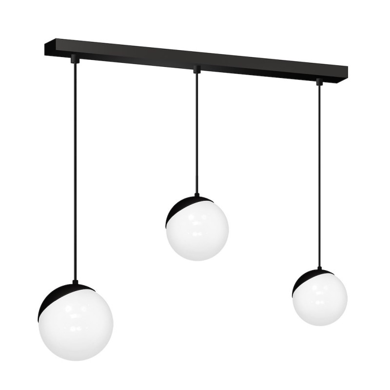 Pakabinamas šviestuvas SFERA BLACK 3xE14