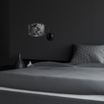 Sieninis šviestuvas SATINO SILVER 1xE27