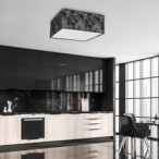 Lubinis šviestuvas SATINO SILVER 3xE27 50cm