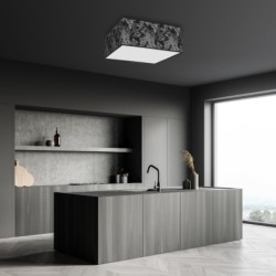 Lubinis šviestuvas SATINO SILVER 3xE27 50cm