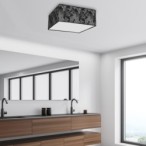 Lubinis šviestuvas SATINO SILVER 3xE27 50cm