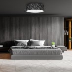 Lubinis šviestuvas SATINO SILVER 3xE27 60cm