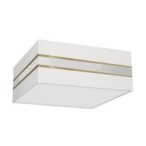Lubinis šviestuvas Kwadrat ULTIMO WHITE 3xE27 50cm