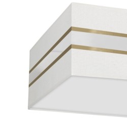 Lubinis šviestuvas Kwadrat ULTIMO WHITE 3xE27 50cm
