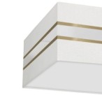 Lubinis šviestuvas Kwadrat ULTIMO WHITE 3xE27 50cm