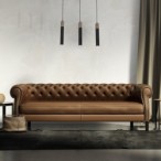 Pakabinamas šviestuvas SOLO SAWN BLACK / PATINATED WOOD 3x mini GU10