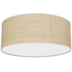 Lubinis šviestuvas MARSHALL WHITE / RATTAN 2xE27