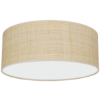 Lubinis šviestuvas MARSHALL WHITE / RATTAN 2xE27