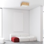 Lubinis šviestuvas CORK White/Cork 2xE27