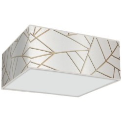 Lubinis šviestuvas ZIGGY WHITE White/Gold 3xE27