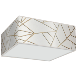 Lubinis šviestuvas ZIGGY WHITE White/Gold 3xE27