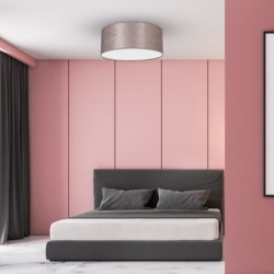 Lubinis šviestuvas ZIGGY PINK Gold/Pink 2xE27