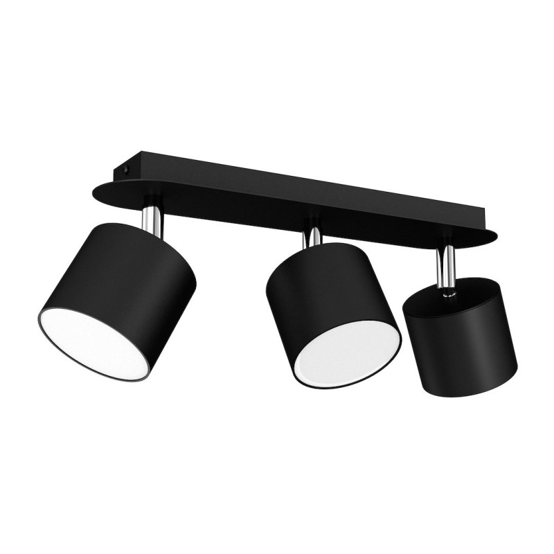 Lubinis šviestuvas DIXIE BLACK 3xGX53