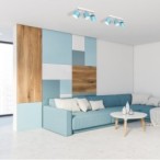 Lubinis šviestuvas DIXIE BLUE 3xGX53