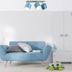 Lubinis šviestuvas DIXIE BLUE 3xGX53