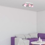 Lubinis šviestuvas DIXIE PINK 3xGX53