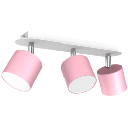 Lubinis šviestuvas DIXIE PINK 3xGX53